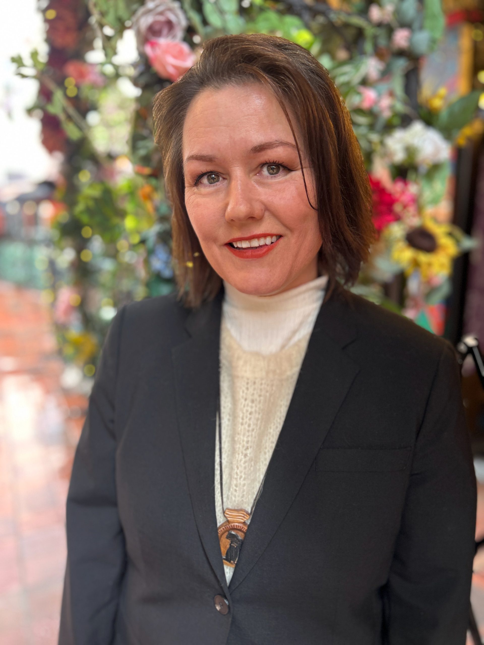 Laila Samuelsen er ansatt hos Solvang Begravelsesbyrå